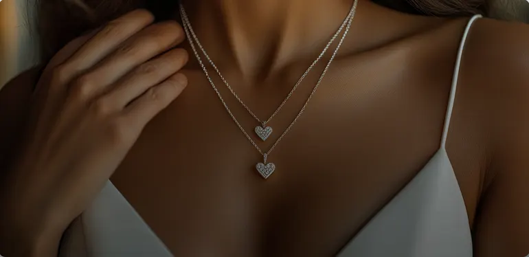 Minimalistischer Schmuck