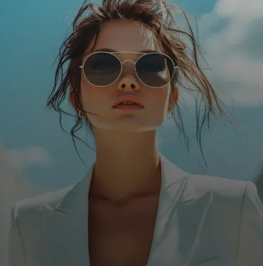 Stylische Sonnenbrille